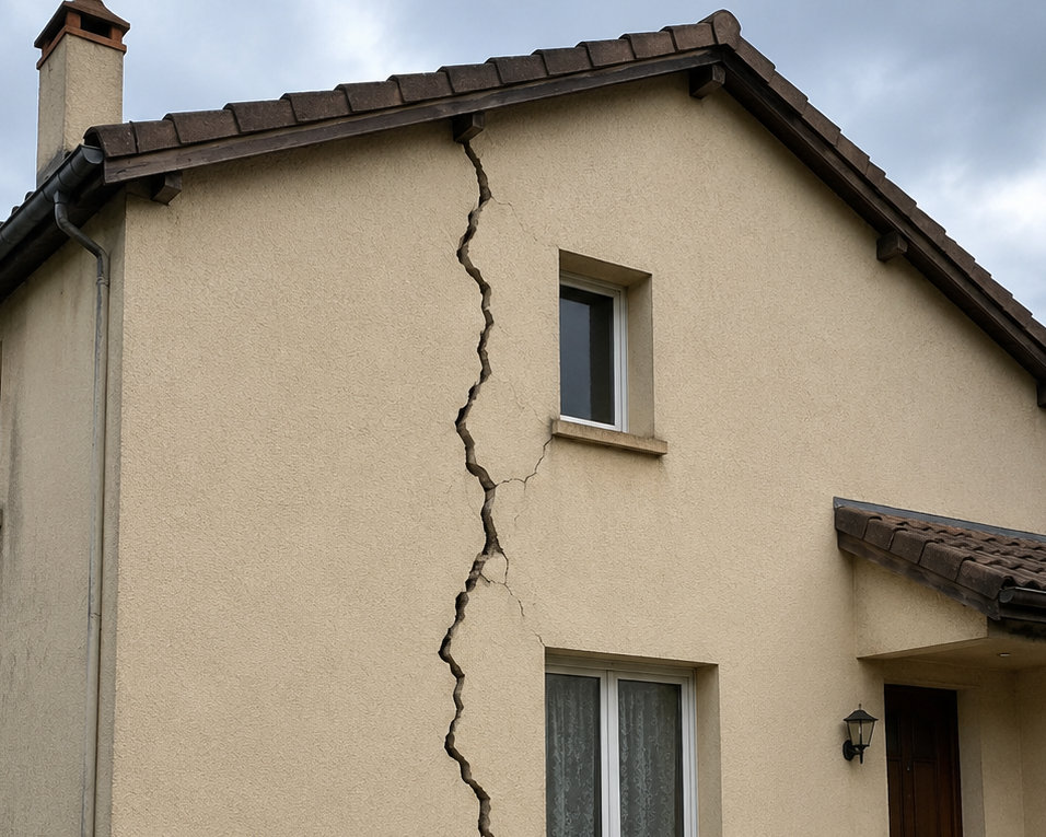 maison fissure